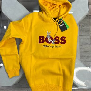 BOSS HOODIE BRANDED M L SIZES AVAILABLE