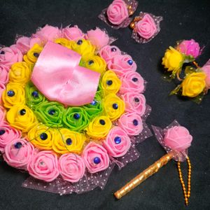 Laddu Gopal Dress Set Hare Krishna