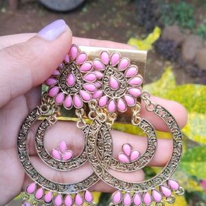 Light Pink Earing