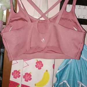 Adidas Criss cross Padded bra