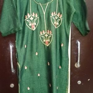 Green Kurta