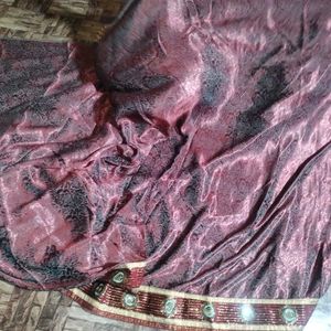 Heavy Border Saree