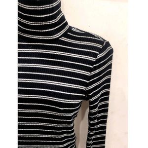 High Neck Sweater Top For Women