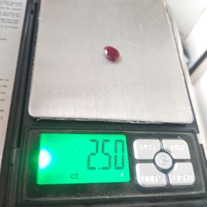 2.50 Cts. AA+Quality Natural Ruby/Manak Ston