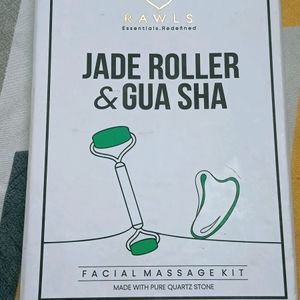 Branded Jade Roller & Hua Sha