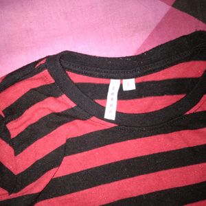 Red And Black Kids T Shirt From 4-7years