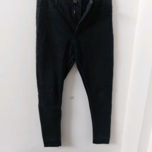 Zudio Black Skinny Jeans Stretchable