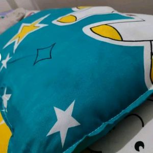 Unicorn Double Bedsheet With Pillow Covers