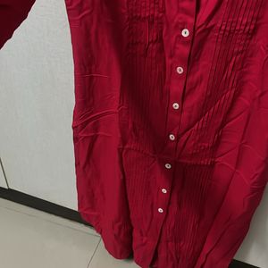 Red Kurta