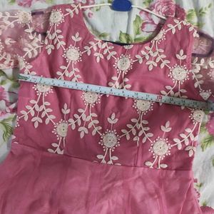 Inddus Anarkali Kurta With Dupatta