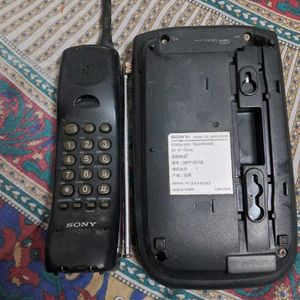 Sony SPP-Q110 Antique Cordless Landline Phone