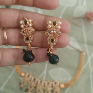 Jewellery Set Black And Gold