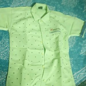 Boy Green Shirt