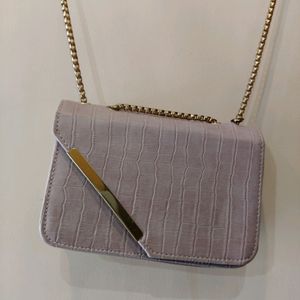 Stylish Lavender Sling Bag