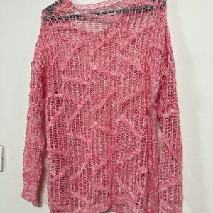 Women- Netted Tshirt