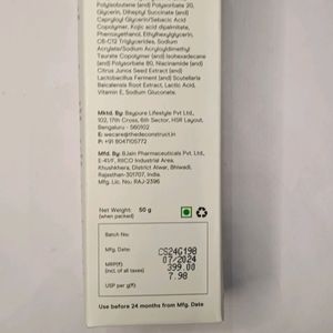 Deconstruct Niacinamide Brightening Moisturizer