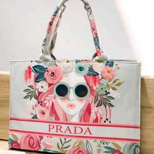 PREMIUM QUALITY DOLL PRINT TOTE BAG