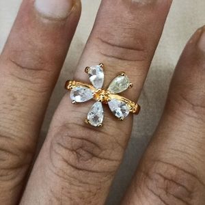 Small Girls Ring,totally New Gold Ad Diamond Ring