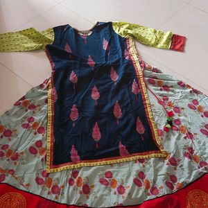 Long Anarkali Gown