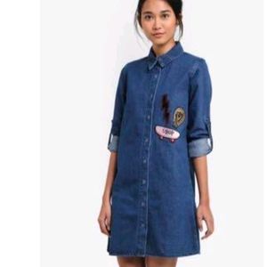 Blue Denim Dress