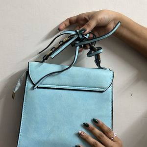 Powder Blue Cute Hand Bag