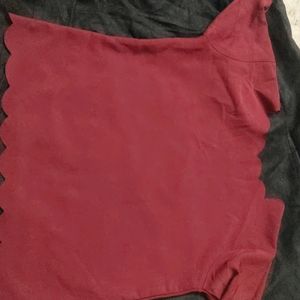 Red Top From Myntra