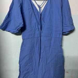 Blue Casual Dress