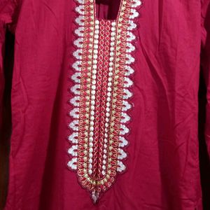 Brown Kurta Set