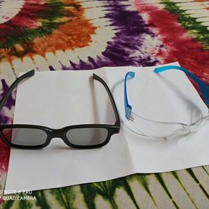 Stylish Goggles Set With Sun Proof Glass