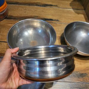 4 Pcs Kadhai Set