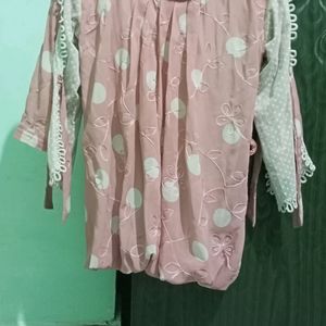 Round Neck Top For Girls