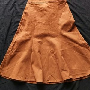 Knee Length Flared Skirt