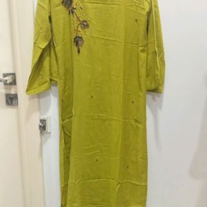 Mehendi Green Kurti