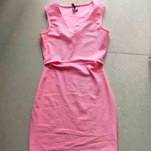 PINK BODYCON DRESS