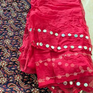 Lehenga Choli With Jewellery