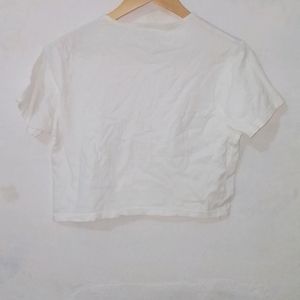 Fleximaa Brand White Tshirt (Women)