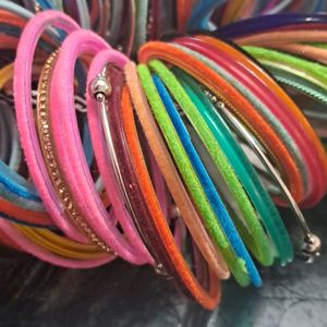 Bunch Of Colorful Bangles