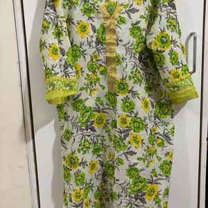 Women Cotton Silk Kurta