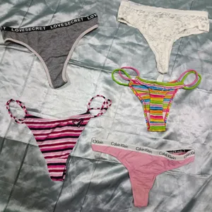 Combo Of 5 Imported G string+Thong Penty