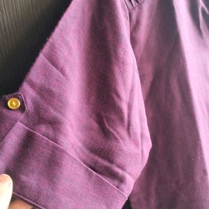 Gerua Burgandy Kurta ( Brand New)