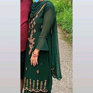 Heavy Sharara Suit