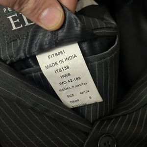 Peter England Black Formal Coat