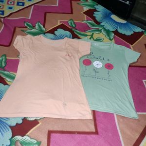 Combo of Girls T Shirts