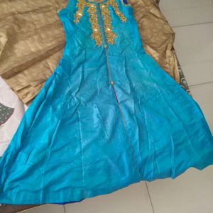 Buy 1 party wear kurta and skirt, Get 1 gown Free