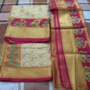 Latest Designer Pattu Saree