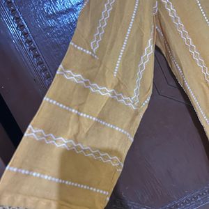 Biba Yellow Kurta