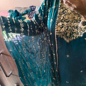 Designer Dress With Havey Work Dupatta