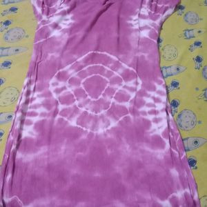 Onion Pink Kurta Short Sleeves Small To Medium Siz