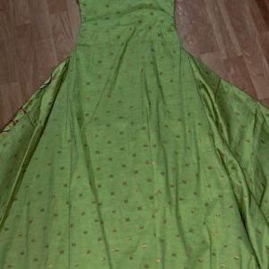 Pistachio Green Anarkali