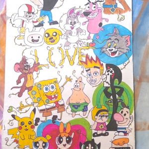 Cartoon Network Old Cartoons Drawing